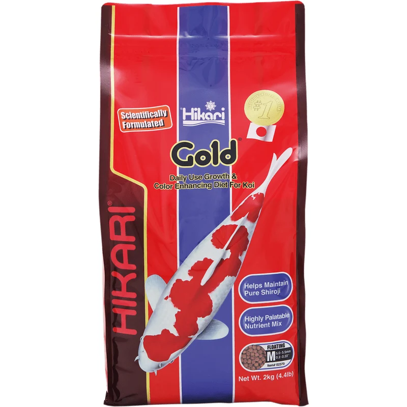 Hikari Gold - Medium 2kg - Aliment quotidien améliorant couleur et croissance