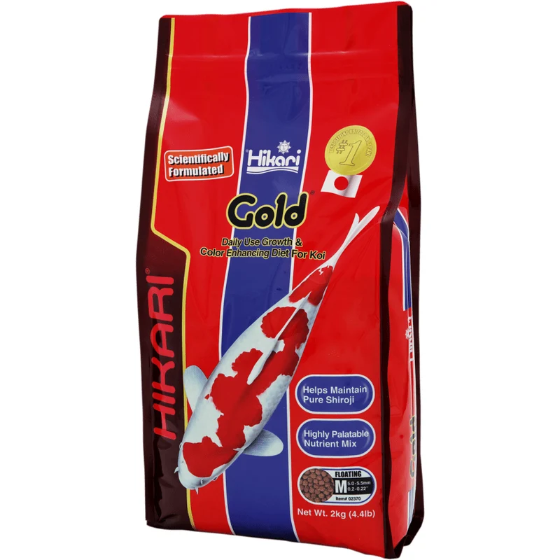 Hikari Gold - Medium 2kg - Aliment quotidien améliorant couleur et croissance