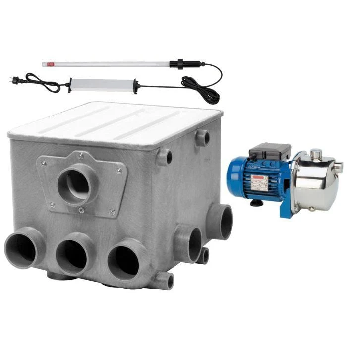 Filtre à tambour AFT-1 avec couvercle - AquaForte