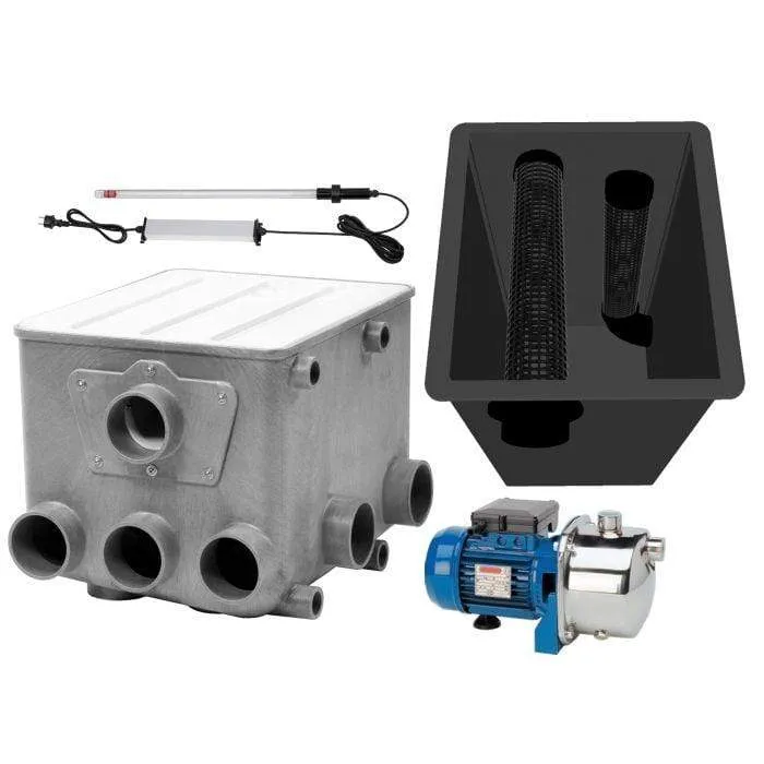 Filtre à tambour AFT-1 avec couvercle - AquaForte