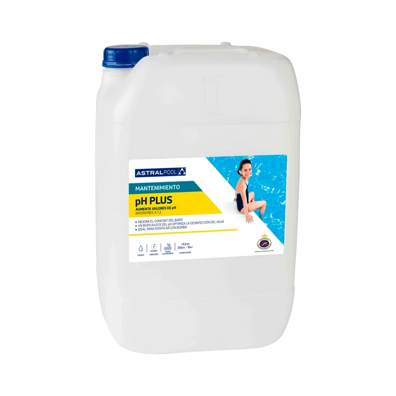 Incrementador de pH líquido AstralPool pH Plus 20 L