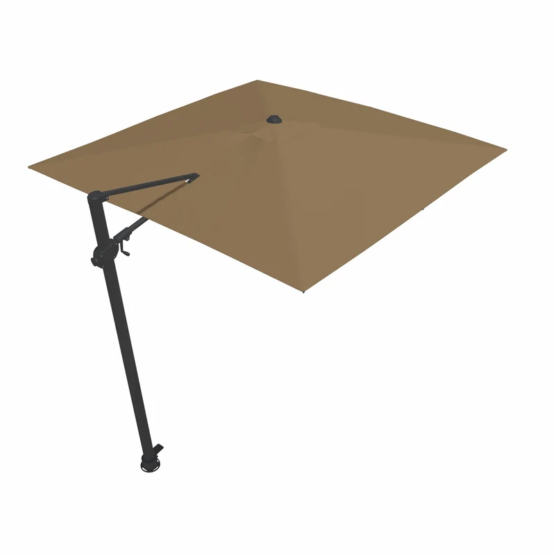 Parasol Cantilever Treasure Garden AG25T 10’ Carré Sand | Parasol Déporté 360° avec Inclinaison