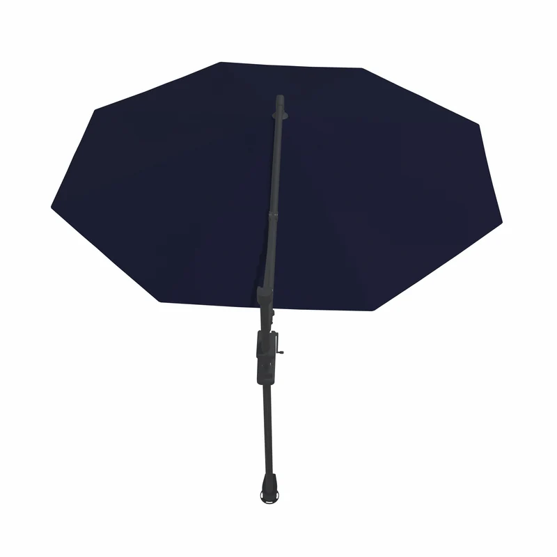 Parasol Cantilever Treasure Garden Starlux AKZ Plus 13’ Octogonal Navy | Parasol Déporté avec Lumières Intégrées
