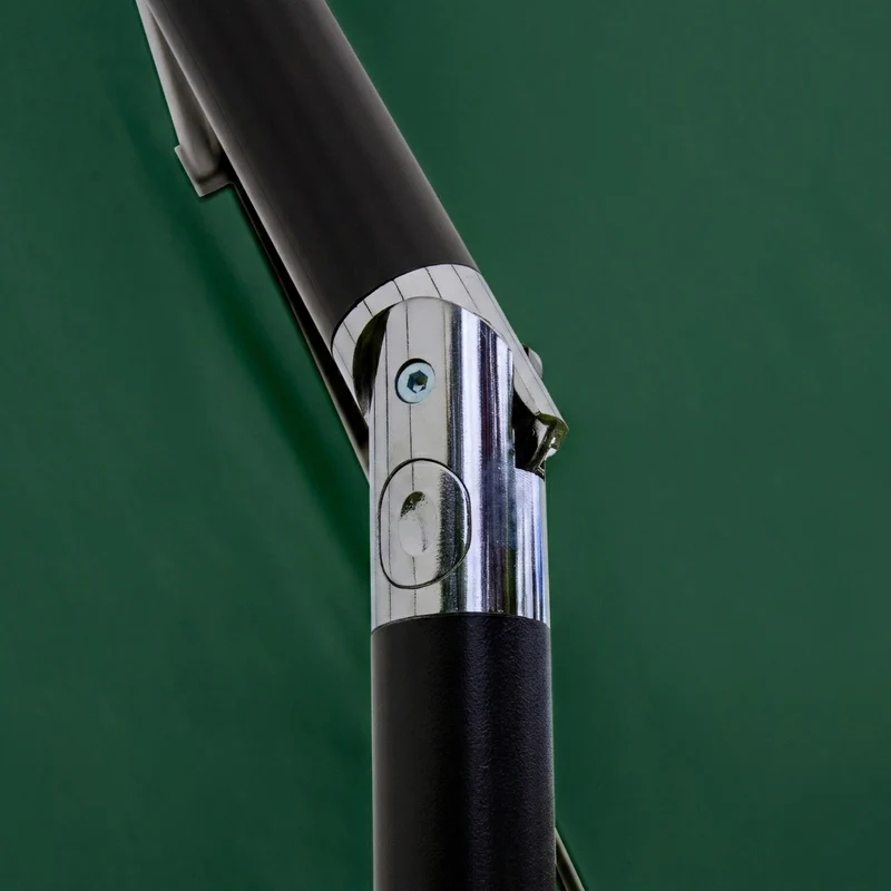 Parasol Inclinable à LED 2,7 m - Vert