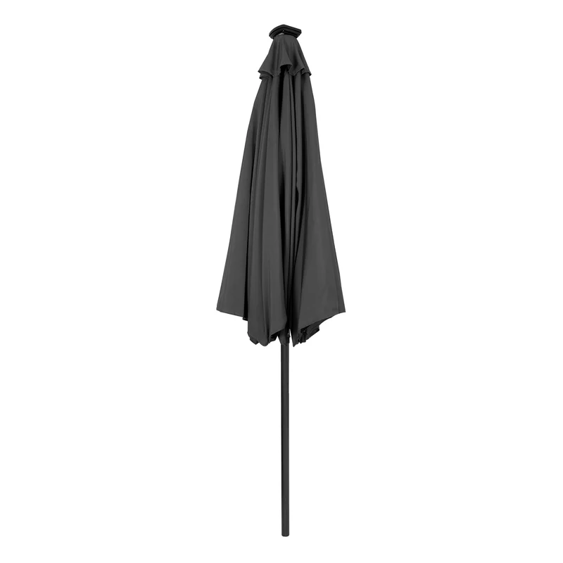 Parasol Inclinable à LED 2,7 m - Gris