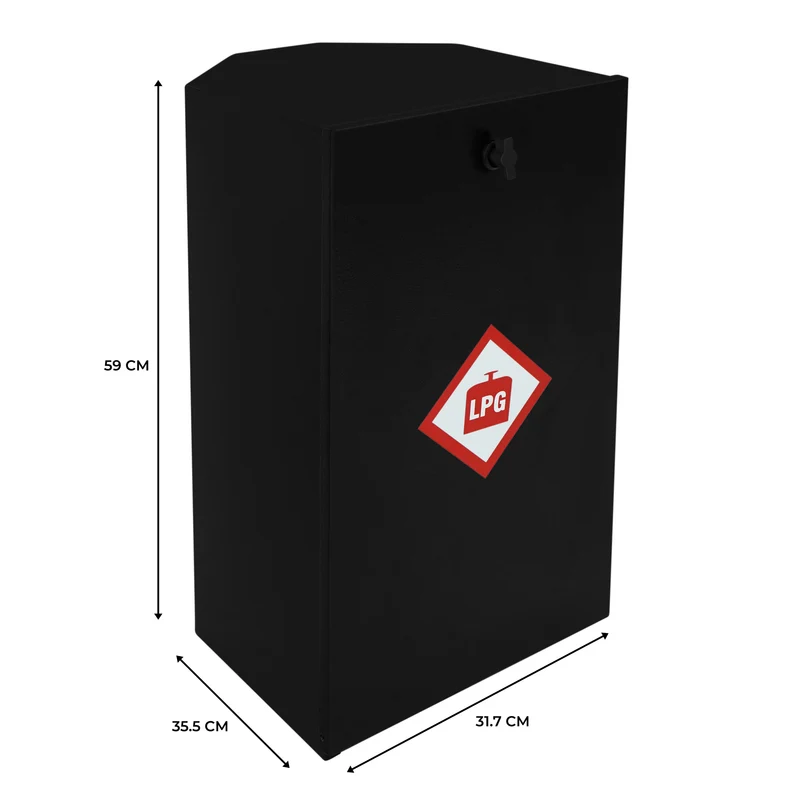 Casier de Rangement pour Bouteille de Gaz