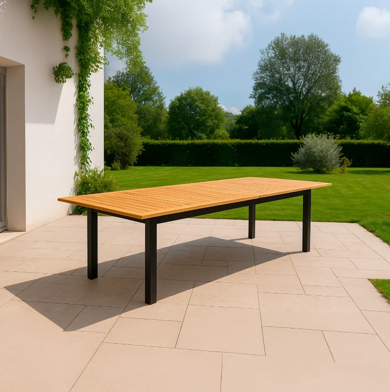 Mesa Retangular SUPERGA Sined 180 a 260 cm