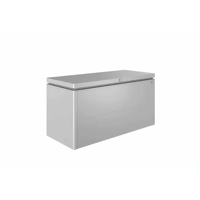 Biohort – LoungeBox Arcón de diseño Plata metálica