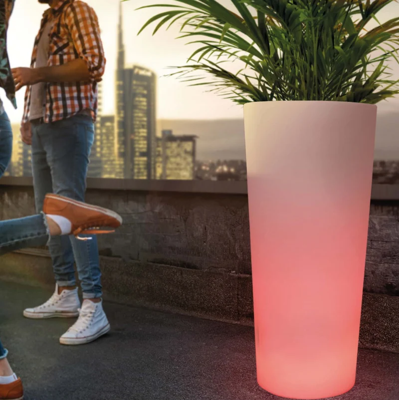 Vaso Redondo Luminoso Sined