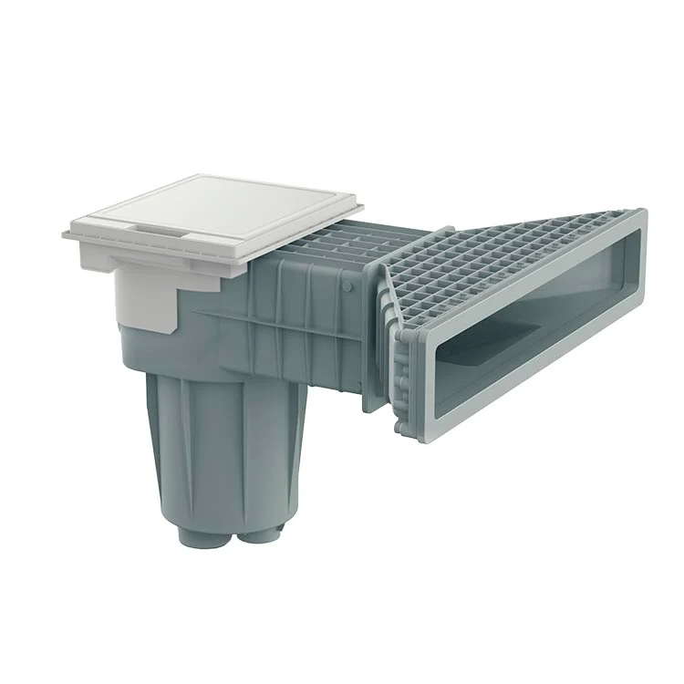 Skimmer piscina X-PRO 600 liner con insertos gris claro – Ref. X600LILG