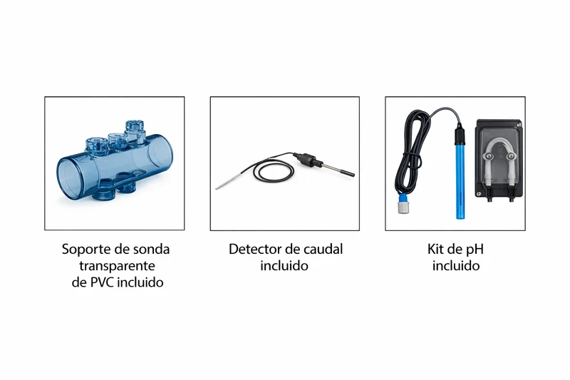 Clorador salino QP Salt Go QPSGOPH16 16 g/h hasta 75 m³