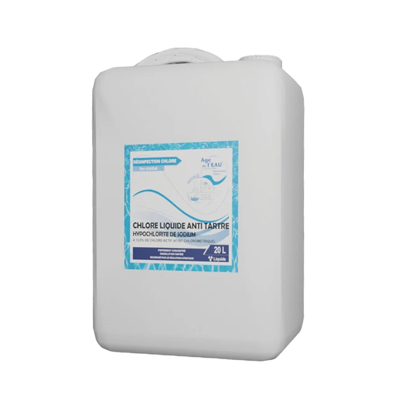 Chlore Liquide Anti-tartre 15% - 20 L