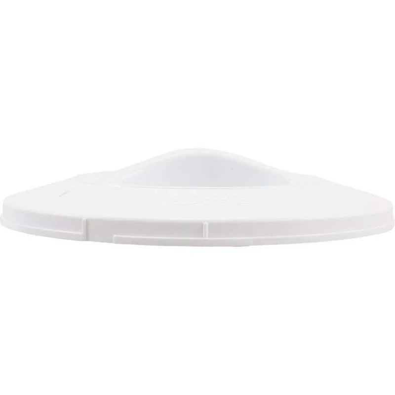Champlain Plastics - Couvercle, écumoire standard olympique, blanc - UNI-87ABS