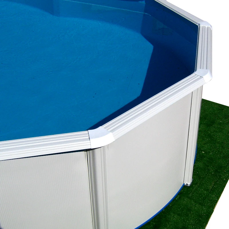Piscina de Aço Galvanizado TOI QP - Redonda e Oval