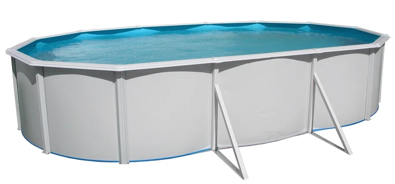 Piscina de Aço Galvanizado TOI QP - Redonda e Oval