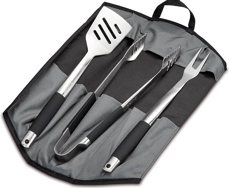 Conjunto de 3 Talheres de Churrasco Premium ENDERS