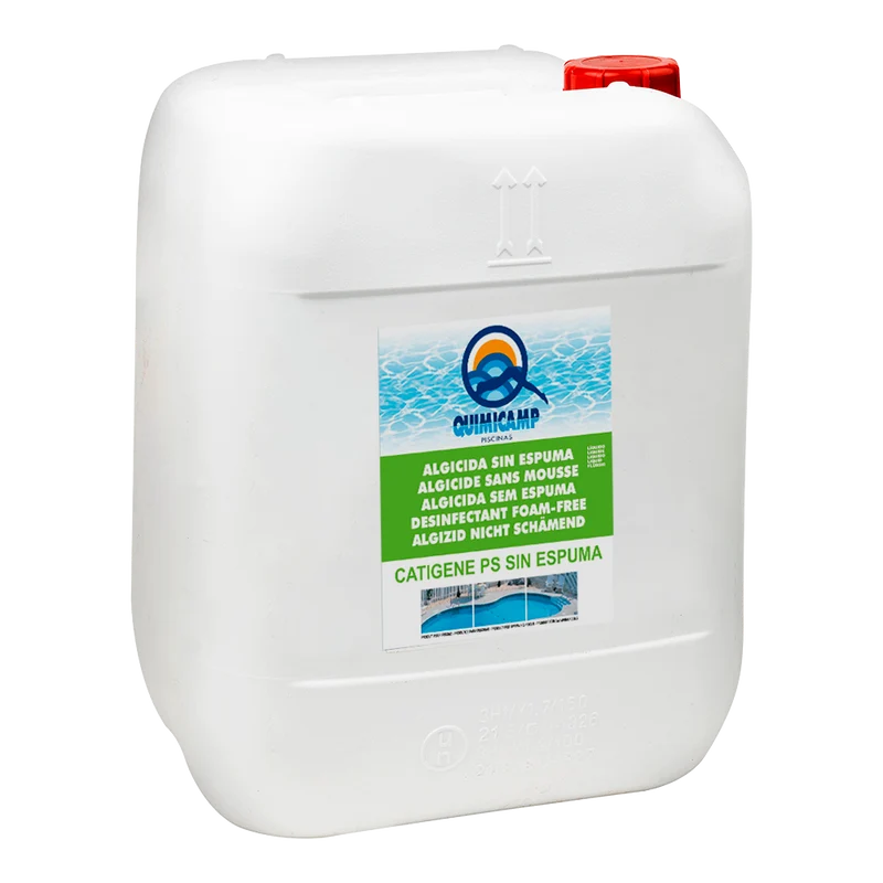 Catigene PS Sin Espuma 20 L – Antialgas profesional para piscina