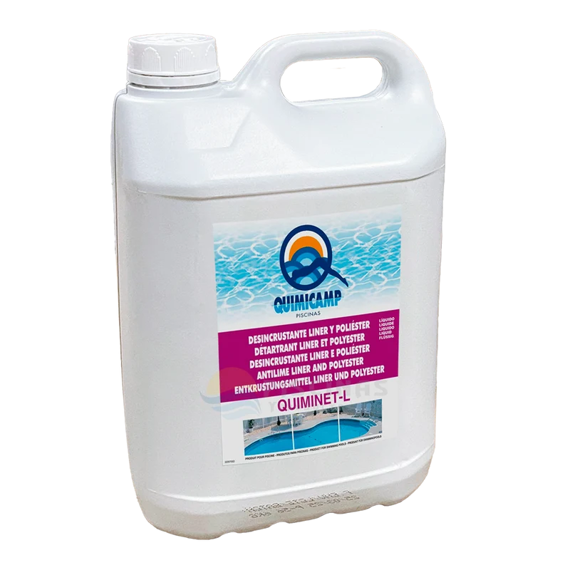 Quiminet-L Líquido 5 L – Desincrustante para piscina