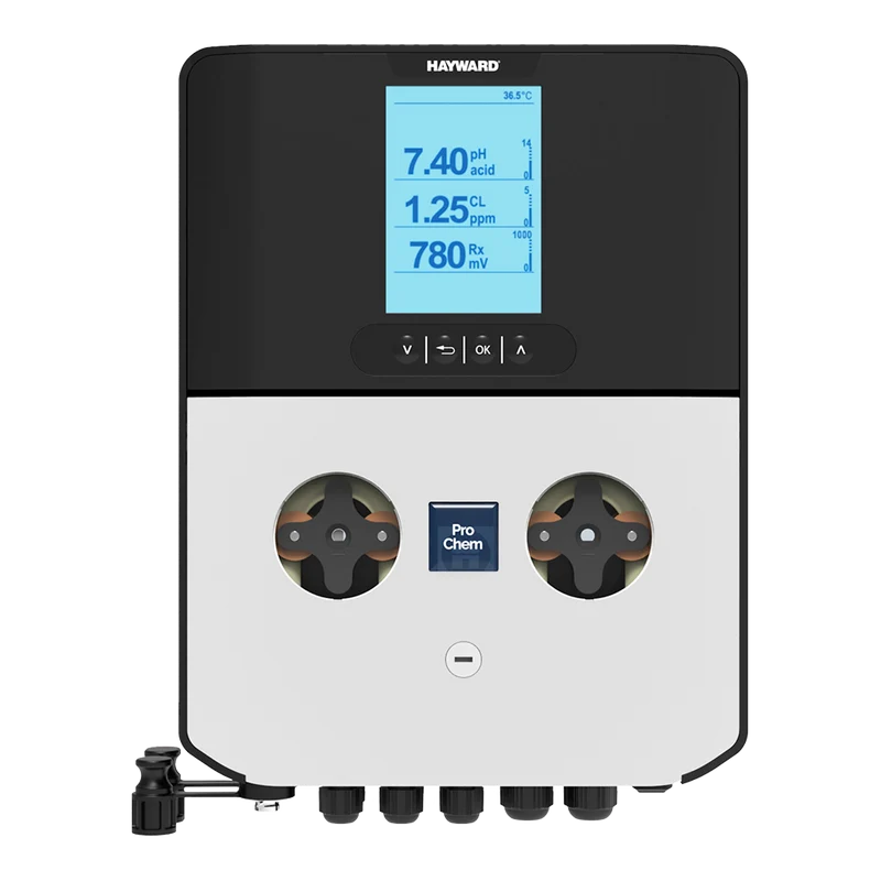 Controlador automático pH + ORP + Cl libre Hayward PRO-CHEM-DPHCL