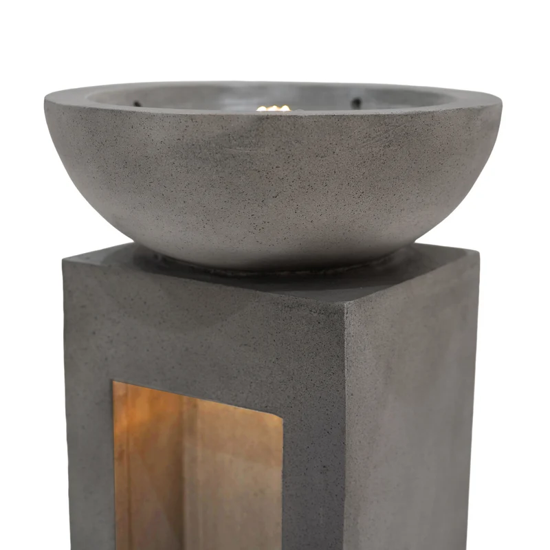 Fontaine de Jardin « Serenity Falls » Avec Éclairage LED