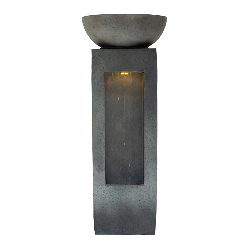 Fontaine de Jardin « Serenity Falls » Avec Éclairage LED