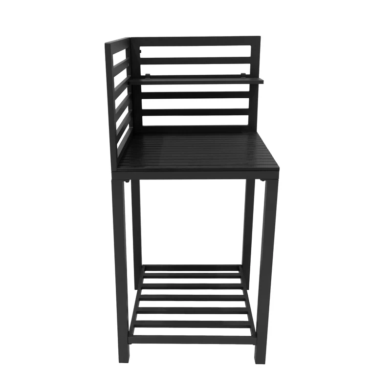 Ensemble de Cuisine Extérieure 3 Pièces en Aluminium