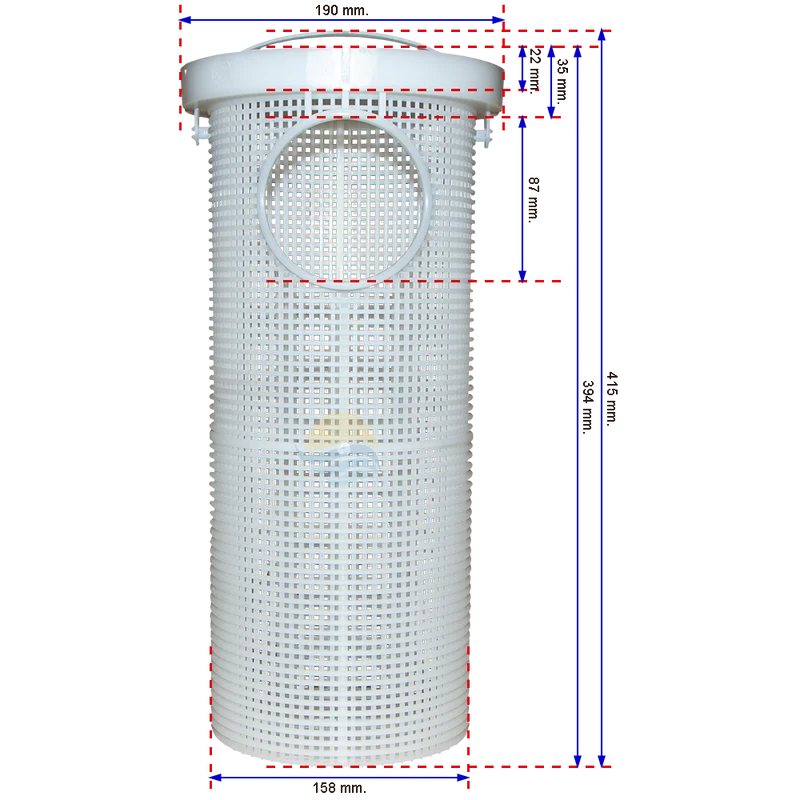 Cesto prefiltro bomba Kripsol Kapri – RPUM0005.06R