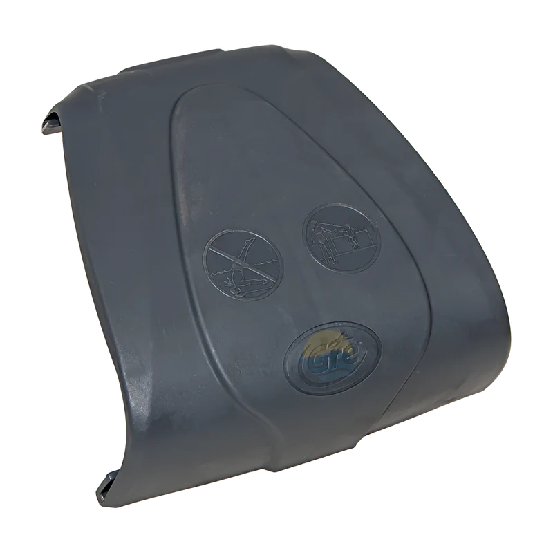 Protector de playa recto grafito GRE 150 mm para piscinas elevadas – Ref. PIN1501RGF