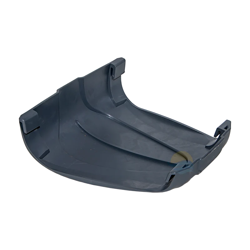 Protector de playa recto grafito GRE 150 mm para piscinas elevadas – Ref. PIN1501RGF