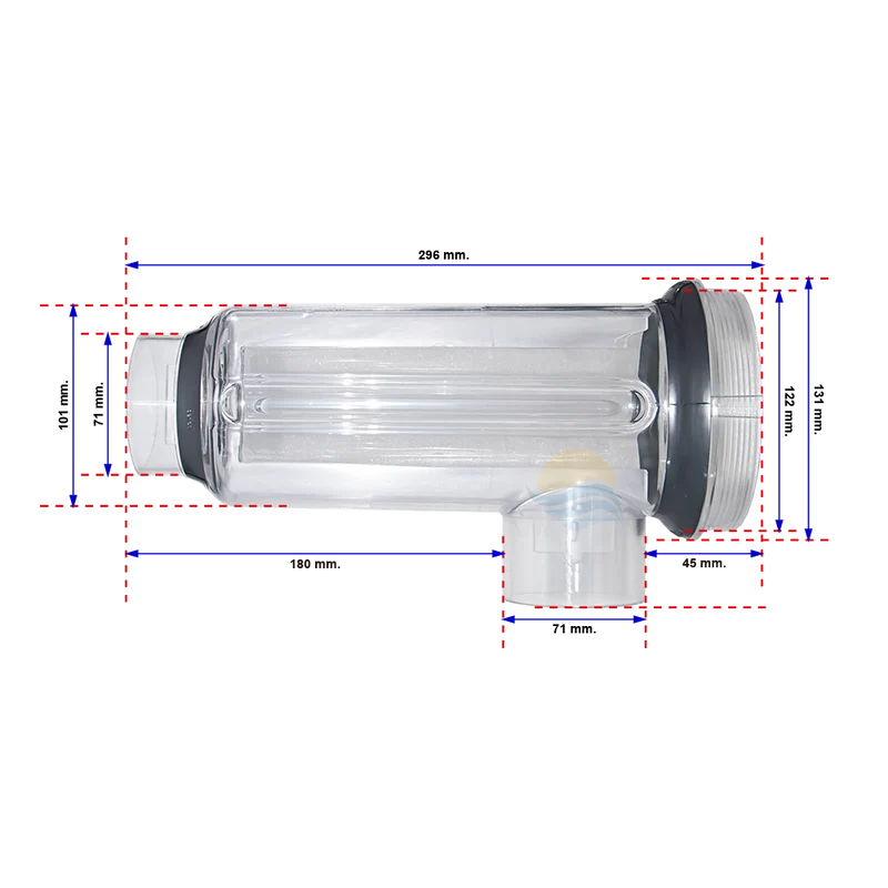 Vaso portaelectrodo Idegis R-301.