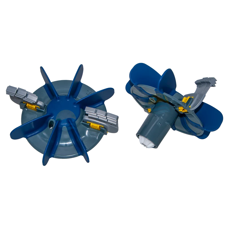 Kit hélices y cepillos para limpiafondos hidráulicos Zodiac