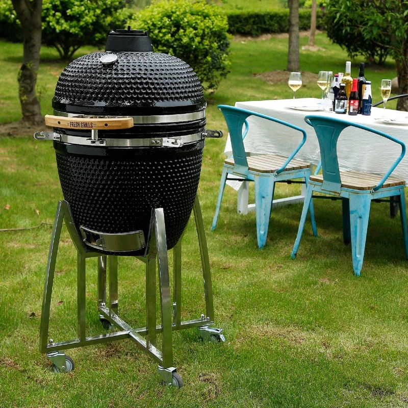 Barbecue au Charbon de Bois Kamado - 53,3 cm (21")