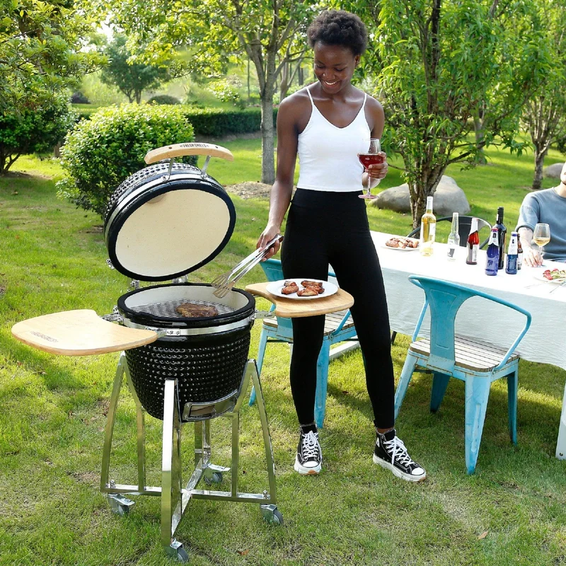 Barbecue au Charbon de Bois Kamado - 53,3 cm (21")