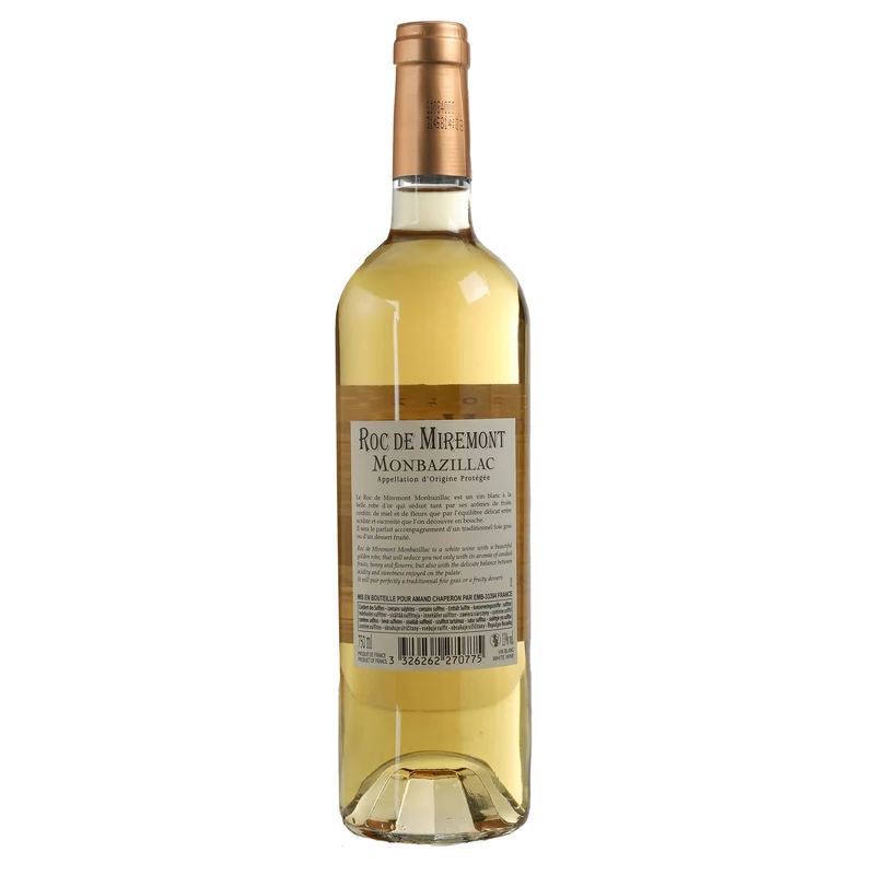 MONBAZILLAC ROC DE MIREMONT 2022 13% MEDAILLE D OR