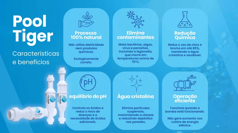 Purificador de água PoolTiger
