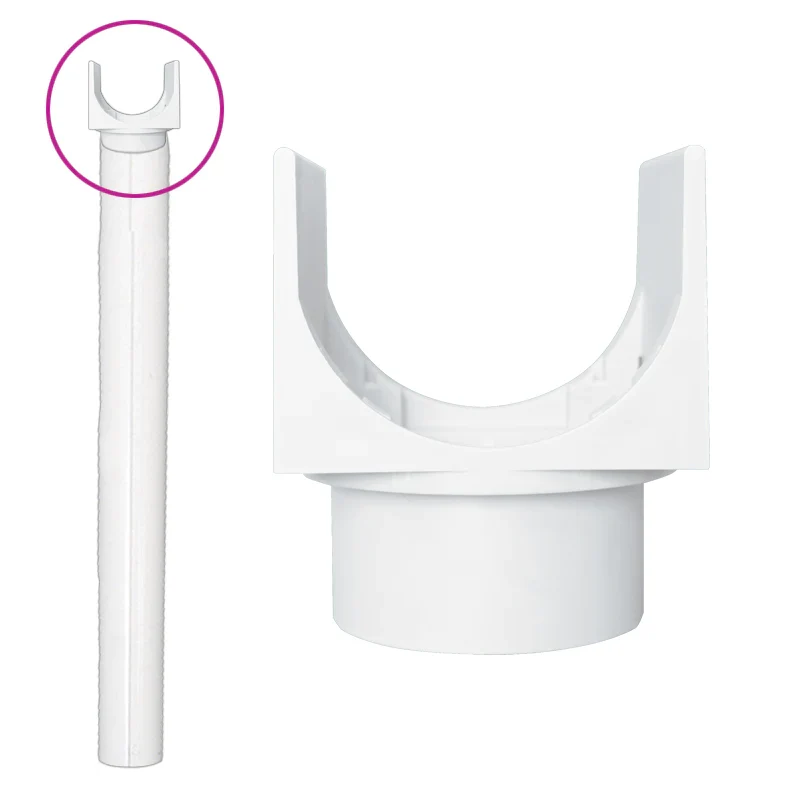 Poteau de soutien pour rouleau solaire 72'' Embout Gris
