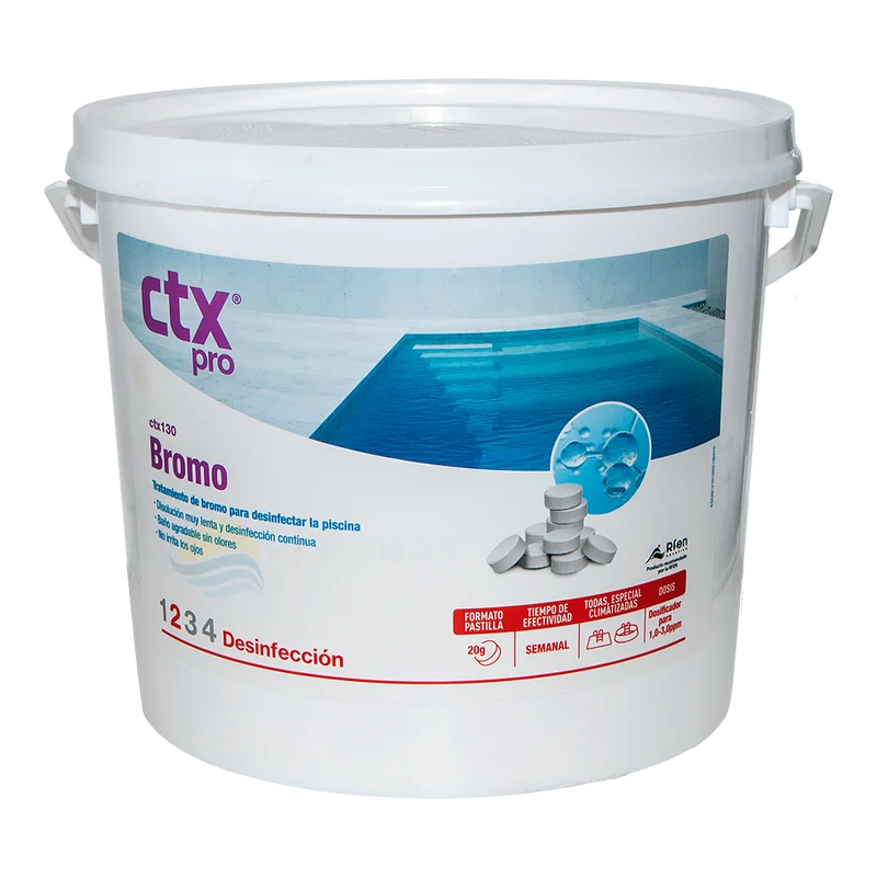 Bromo tabletas CTX 130. 5 Kgs.