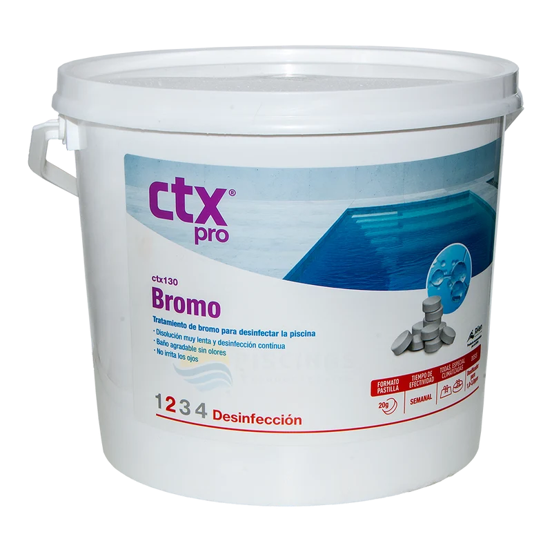 Bromo tabletas CTX 130. 5 Kgs.