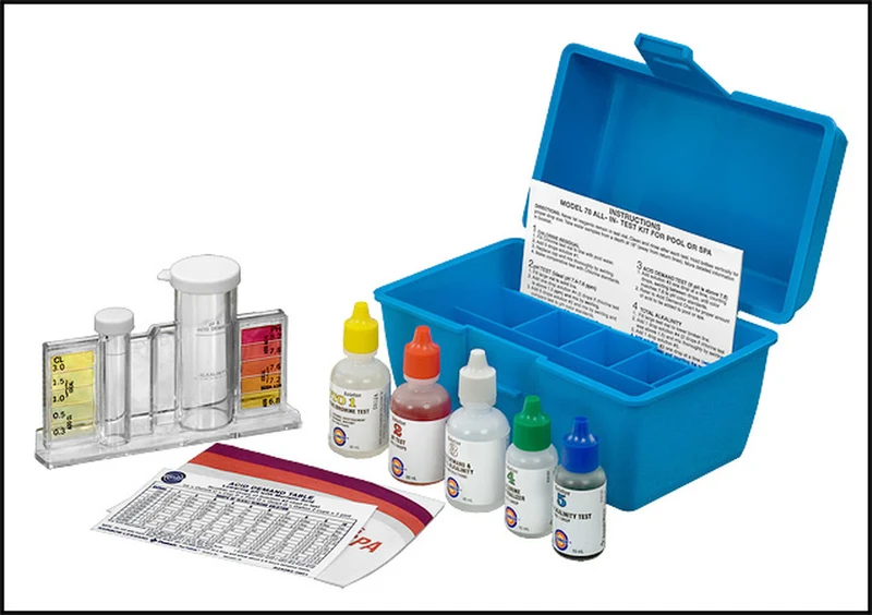 Kit de test 4-en-1 Pentair pour piscine et spa – R151186