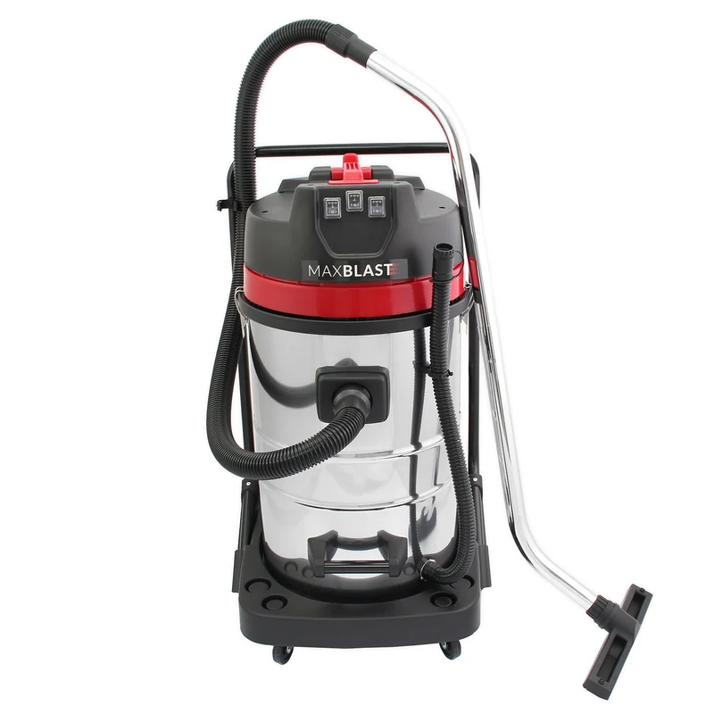MAXBLAST Lot de Aspirateur Industriel 80 L, 5 Accessoires & 3 Sacs