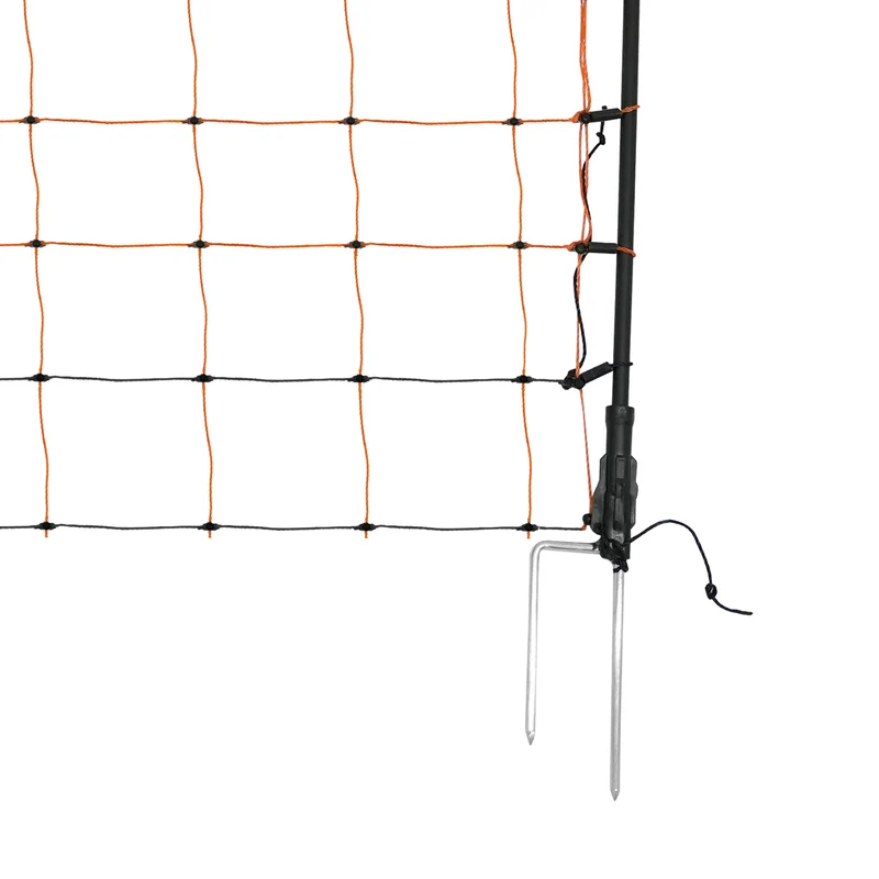 Lot de Filet Électrifiable Pour Volaille 50 m & Électrificateur