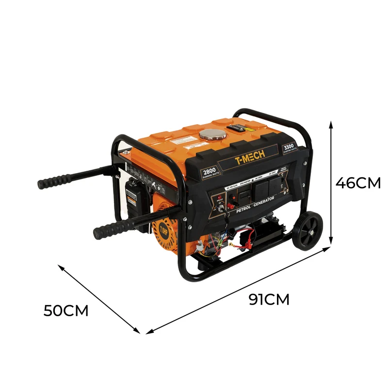 T-Mech Générateur à Essence 7 CV 3 300 W