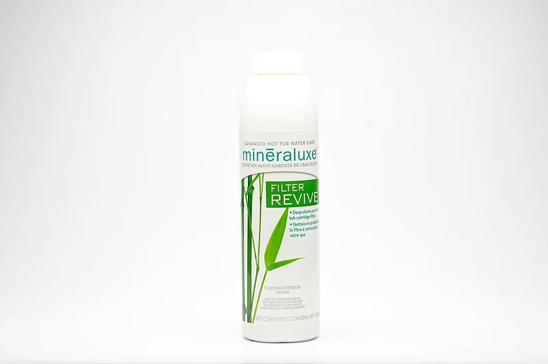 Minéraluxe Filter Revive – Nettoyant rapide pour filtre de spa