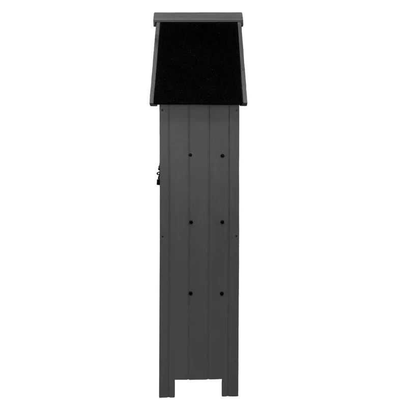 Abri de Jardin en Bois - Gris Foncé