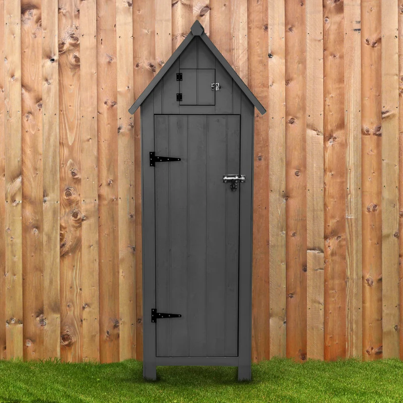 Abri de Jardin en Bois - Gris Foncé