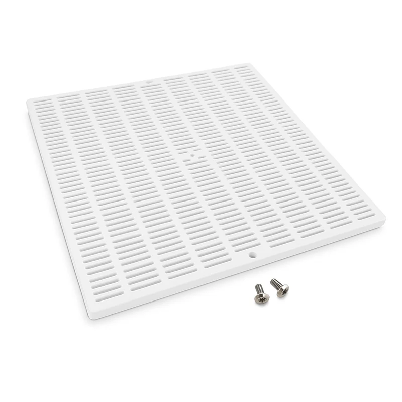 Astralpool - Rejilla de plástico 410×410 mm para piscina