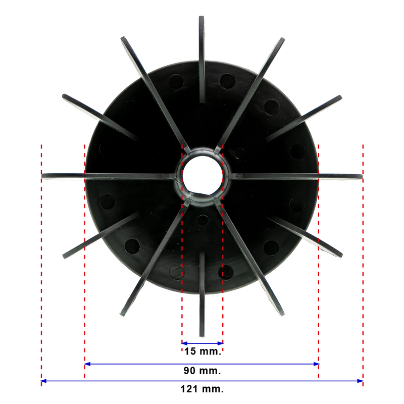 Ventilador bomba Bravia de 0,75 a 1,0 CV