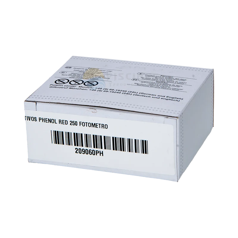 Reactivo Phenol Red fotómetros PrimeLAB y PoolLAB, 250 Tabletas.