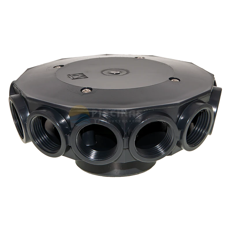 Cabezal colector 12 brazos 1" Astralpool