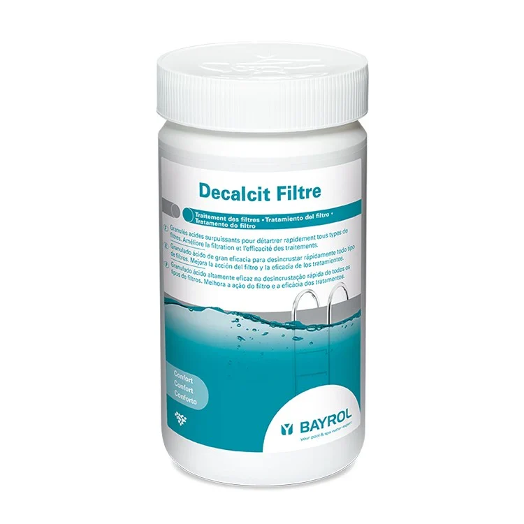 Decalcit granulado para filtro